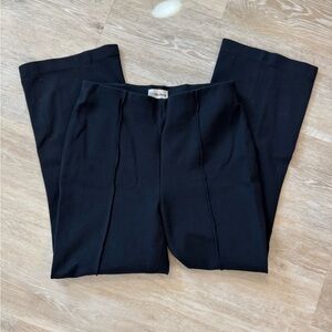 The Drop - Tailored Black Dress Pants w/ a Straight Leg Cut & Pockets - Size XS